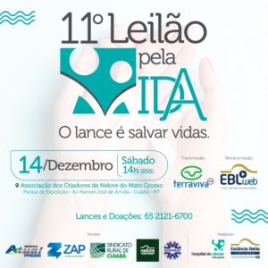 Estância Bahia realiza “Leilão Pela Vida” em favor do Hospital de Câncer de  Mato Grosso – Abificc
